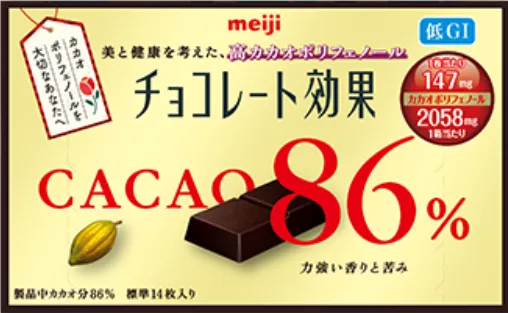 チョコレート効果86%
